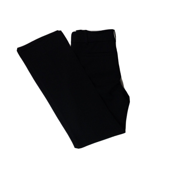 Diane von Furstenberg Pants | Size 0 | Black Straight Leg Stretch - Picture 4 of 8